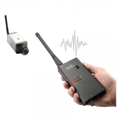 Detector profesional pentru telefoane, microfoane, camere ascunse spion GSM GPS 3G 4G 