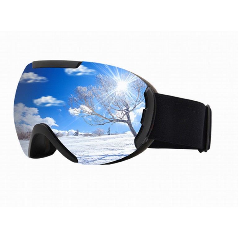 Ochelari Ski / Schi / Snowboard/ / unisex, cu lentile ventilate anti-ceață, lentilă tip oglindă sferică - bbm6