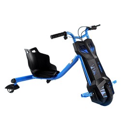 Tricicletă electrică pentru copii - FreeWheel Drift Trike Cool, 8 inch,  pentru derapaje cu luminițe distractive în roți 