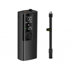 Mini compresor auto / moto-velo / electronic portabil cu ecran LCD pentru biciclete, motociclete, minge cu baterie proprie / Pompă de aer comprimat Mi™
