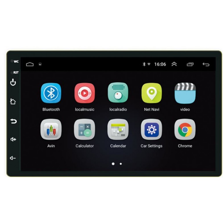Roux tape Adult Navigatie auto multimedia, 2 DIN, Android, GPS, Radio DVD Player Mp5,  Video, 7 inch, WiFi - mp5and