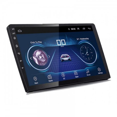 Navigație Multimedia Auto 2Din Android 8.1, GPS, Bluetooth, MirrorLink DSP, OBD2, 1GB RAM Si 16GB ROM, 9 Inch