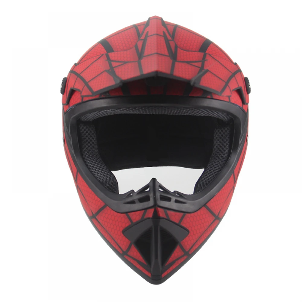 Set Cască Spiderman pentru Cross, cu Mănuși, Ochelari, Cagulă / Motociclete, Dirt Bike, Enduro, Atv, Mărime S, M, L, XL - Flytec™ Set Cască Spiderman pentru Cross, cu Mănuși, Ochelari, Cagulă / Motociclete, Dirt Bike, Enduro, Atv, Mărime S, M, L, XL - Flytec™
