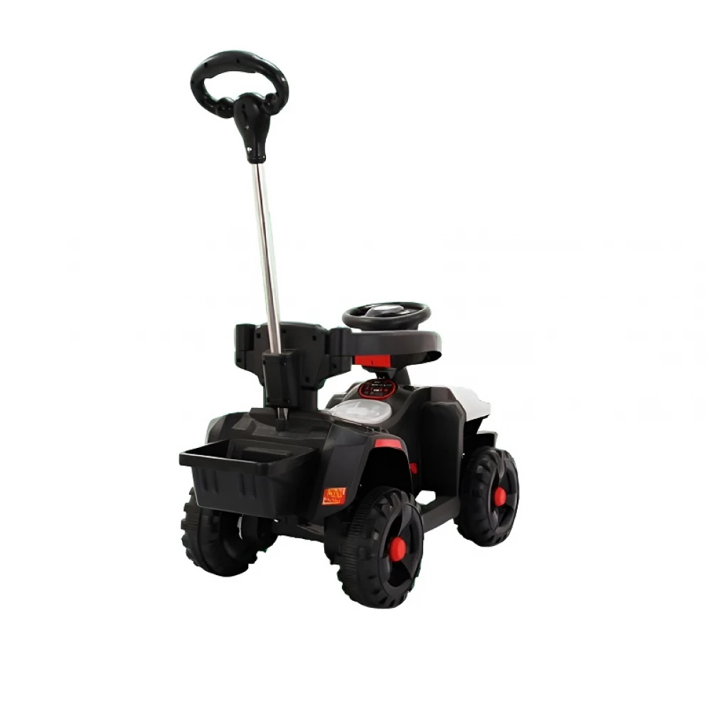 Mașină electrică pentru copii, ATV cu mâner de împins, telecomandă, muzică, lumini, scaun cu spătar înalt, parasolar, baterie 6V Mașină electrică pentru copii, ATV cu mâner de împins, telecomandă, muzică, lumini, scaun cu spătar înalt, parasolar, baterie 6V