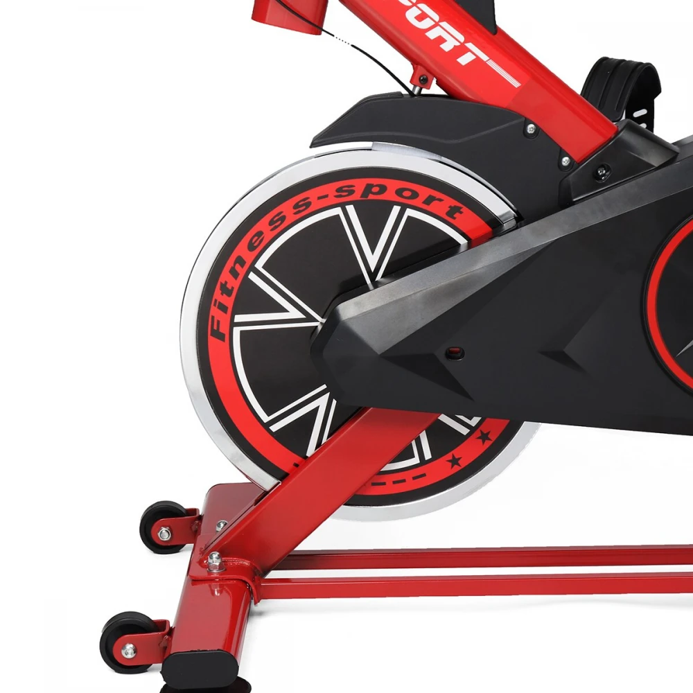 Bicicletă adulți fitness spinning medicinală - indoor, cu volantă 4kg, ghidon și șa reglabile, greutate maxima 100kg Bicicletă adulți fitness spinning medicinală - indoor, cu volantă 4kg, ghidon și șa reglabile, greutate maxima 100kg