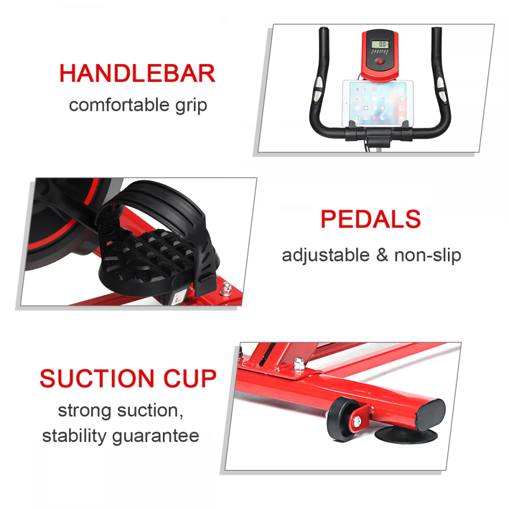 Bicicletă adulți fitness spinning medicinală - indoor, cu volantă 4kg, ghidon și șa reglabile, greutate maxima 100kg Bicicletă adulți fitness spinning medicinală - indoor, cu volantă 4kg, ghidon și șa reglabile, greutate maxima 100kg