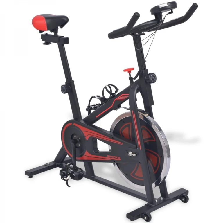 Bicicletă adulți fitness spinning medicinală - indoor, cu volantă 7kg, ghidon și șa reglabile, greutate maxima 120kg Bicicletă adulți fitness spinning medicinală - indoor, cu volantă 7kg, ghidon și șa reglabile, greutate maxima 120kg