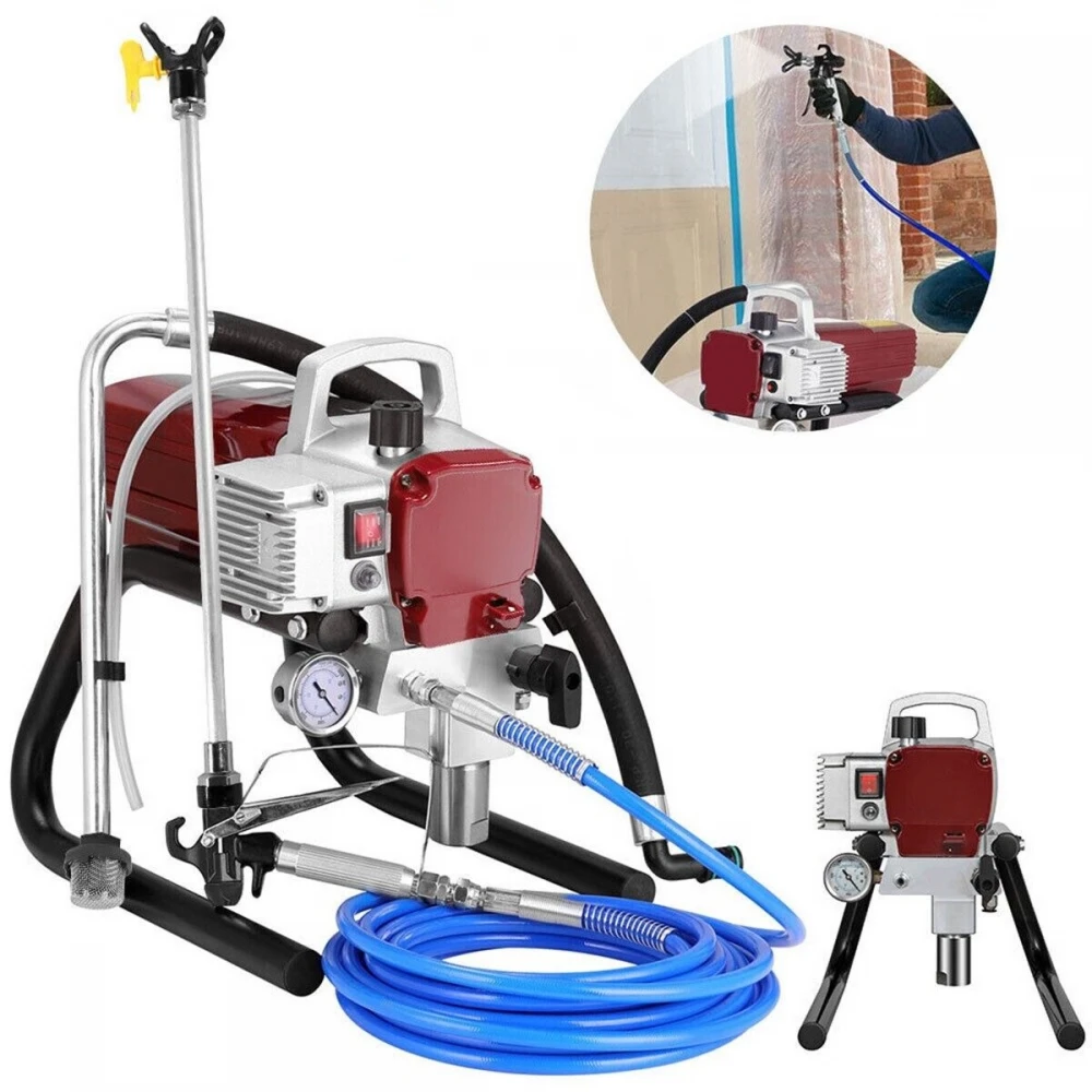Pistol de vopsit electric, 3600W, presiune ajustabilă, Airless, alimentare 220V