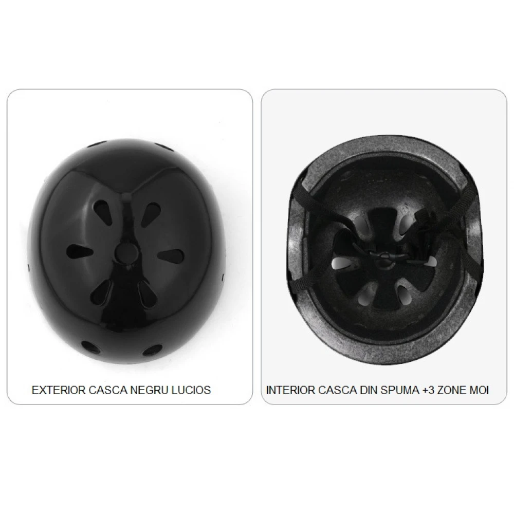 Set cască, genunchiere, cotiere protecție și apărători încheieturi de copii pentru bicicletă, ciclism, patinaj, role, skateboard - Flytec™ Set cască, genunchiere, cotiere protecție și apărători încheieturi de copii pentru bicicletă, ciclism, patinaj, role, skateboard - Flytec™