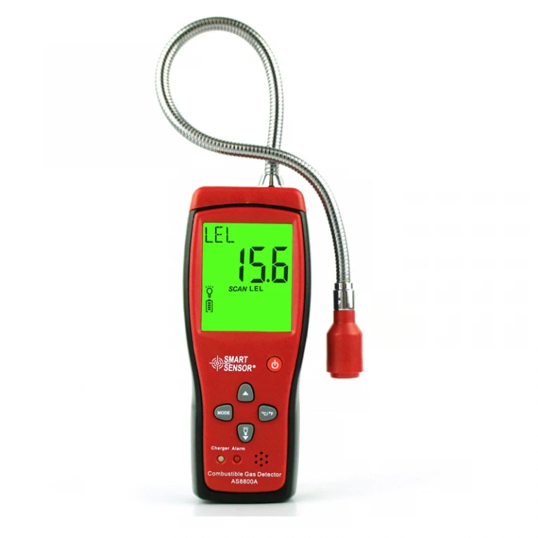 Dispozitiv profesional de inaltă precizie, pentru detectare gaz metan si LEL, scurgere gaze, analizor gaze de combustie, detector de gaz portabil cu senzor flexibil Dispozitiv profesional de inaltă precizie, pentru detectare gaz metan si LEL, scurgere gaze, analizor gaze de combustie, detector de gaz portabil cu senzor flexibil