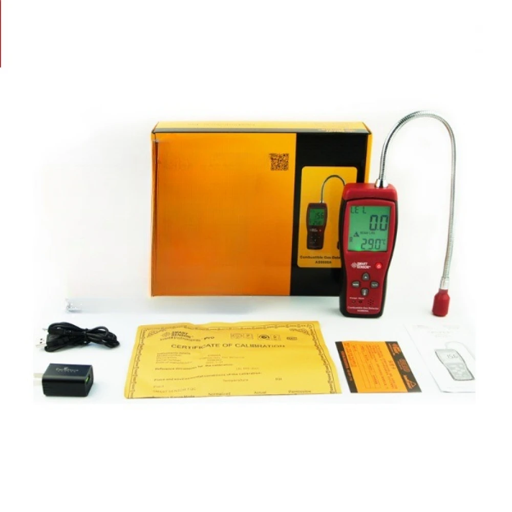 Dispozitiv profesional de inaltă precizie, pentru detectare gaz metan si LEL, scurgere gaze, analizor gaze de combustie, detector de gaz portabil cu senzor flexibil Dispozitiv profesional de inaltă precizie, pentru detectare gaz metan si LEL, scurgere gaze, analizor gaze de combustie, detector de gaz portabil cu senzor flexibil