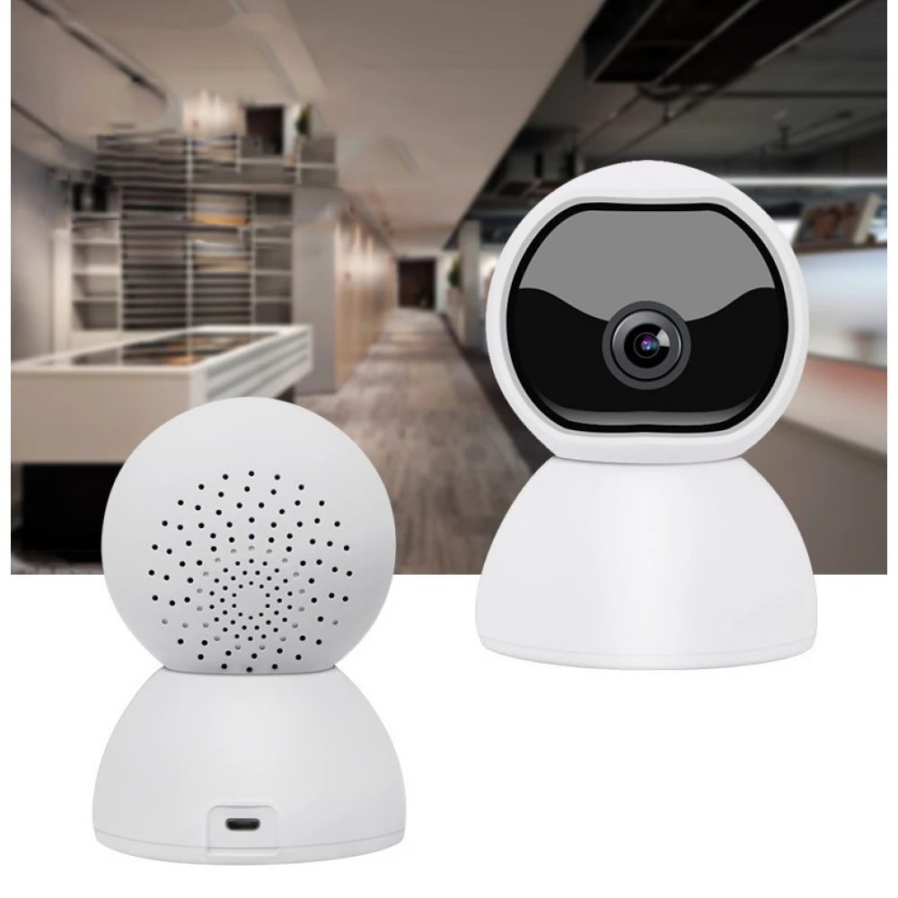Camera supraveghere smart WI-FI, Monitor bebeluși, copii, animale, casa / Rotire 360 / Comunicare bidirecțională / Night vision cu detecție mișcare Camera supraveghere smart WI-FI, Monitor bebeluși, copii, animale, casa / Rotire 360 / Comunicare bidirecțională / Night vision cu detecție mișcare