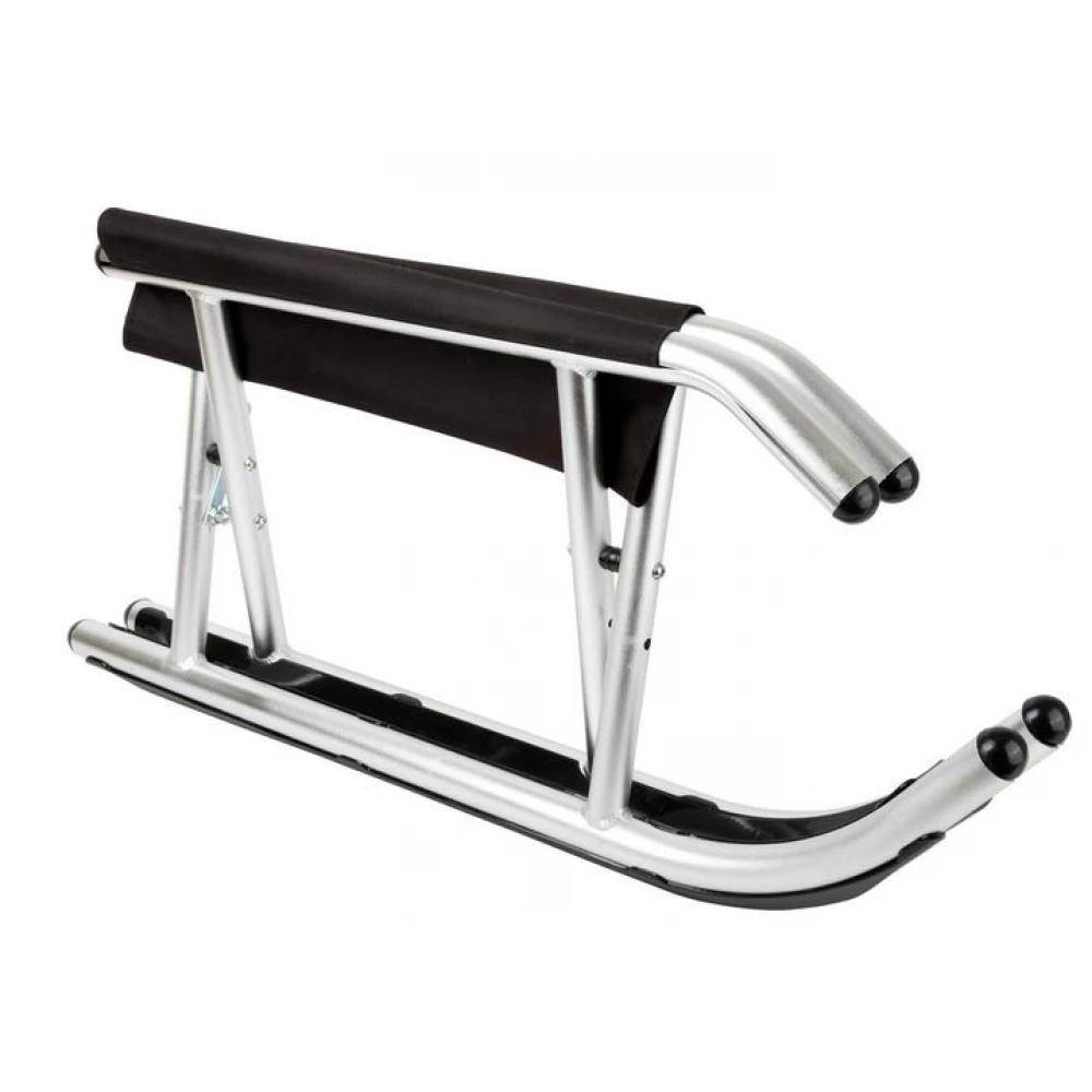 Sanie pliabilă pentru copii, cadru din aluminiu, 90 x 37 x 24 cm, gri-negru pentru sporturi de iarnă Sanie pliabilă pentru copii, cadru din aluminiu, 90 x 37 x 24 cm, gri-negru pentru sporturi de iarnă