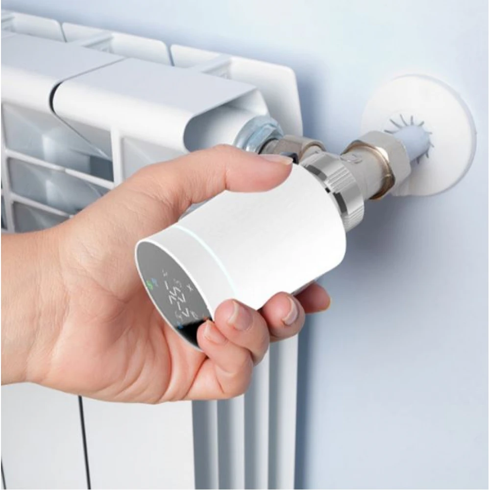 Cap termostatic pentru calorifer, Termostat Smart portabil pentru acasă , afișaj LCD, Tuya, Zigbee Cap termostatic pentru calorifer, Termostat Smart portabil pentru acasă , afișaj LCD, Tuya, Zigbee