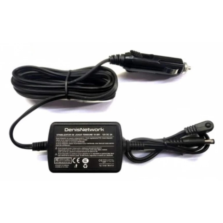 Sursă cu protecție alimentare tv camion 12/24v brichetă auto, 2m, 2 capete DC 2,5 Sursă cu protecție alimentare tv camion 12/24v brichetă auto, 2m, 2 capete DC 2,5