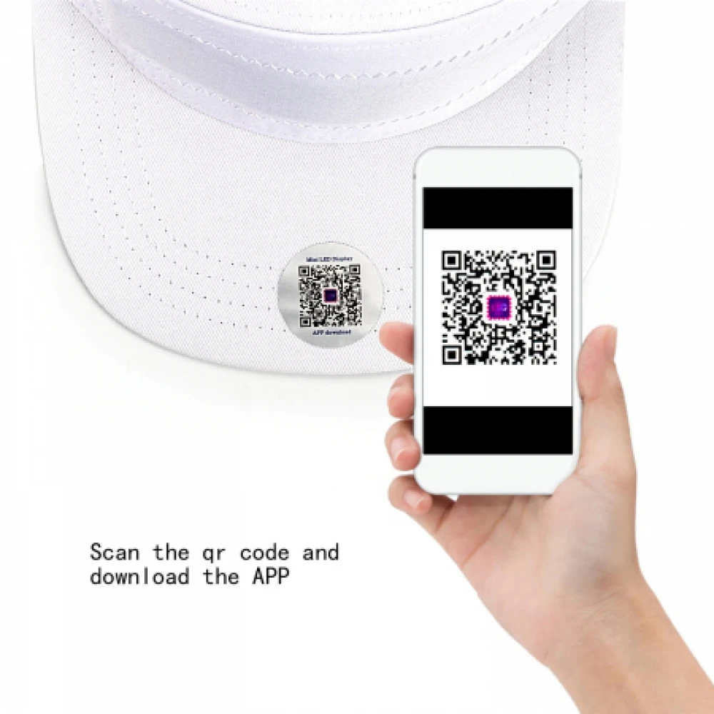 Șapcă led Bluetooth, ecran cu afișaj mesaje text multicolor, compatibil smartphone iOS și Android Șapcă led Bluetooth, ecran cu afișaj mesaje text multicolor, compatibil smartphone iOS și Android
