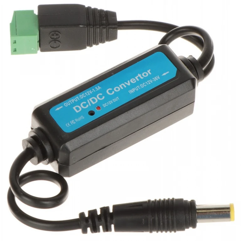 Stabilizator de tensiune 12VDC/1.5A intrare 12...36 VDC AD-DC/DC-06 Stabilizator de tensiune 12VDC/1.5A intrare 12...36 VDC AD-DC/DC-06
