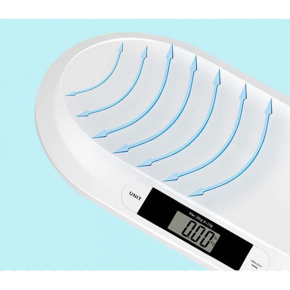 Cântar electronic pentru cântărit bebeluși, afișaj mare LCD cu funcție de scăzut greutatea hainelor - DrDenis™ Cântar electronic pentru cântărit bebeluși, afișaj mare LCD cu funcție de scăzut greutatea hainelor - DrDenis™