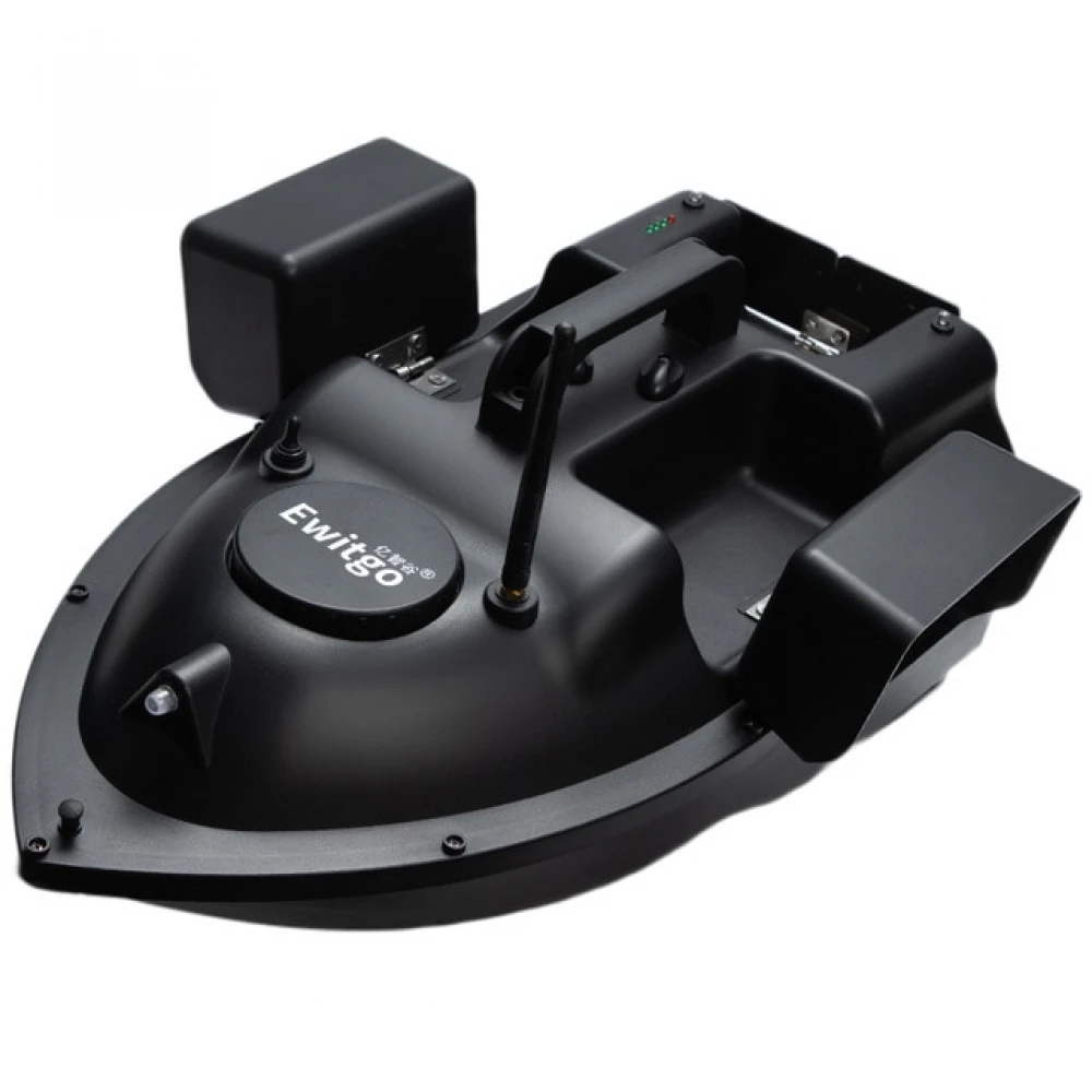 Barca/Navomodel Dittom T009 Premium pentru plantat momeala, 3cuve, autocorectare curs, telecomanda ergonomica