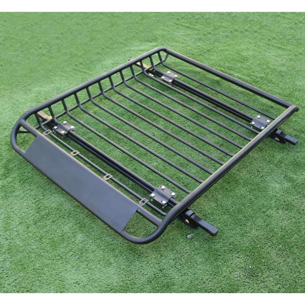 Portbagaj auto de plafon, metalic roof rack, grilaj din oțel 160*101 cm cu montaj pe barele transversale longitudinale, negru metalizat Portbagaj auto de plafon, metalic roof rack, grilaj din oțel 160*101 cm cu montaj pe barele transversale longitudinale, negru metalizat