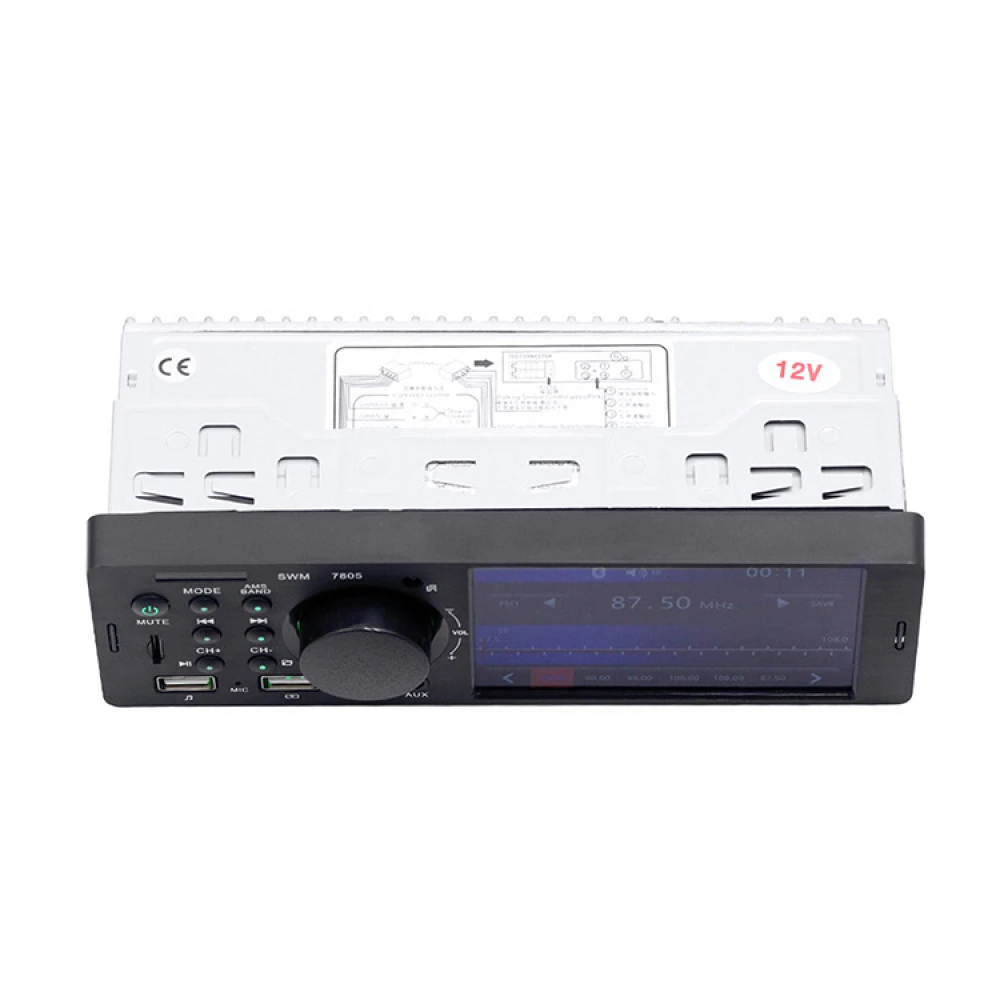 Radio Auto MP3/1DIN , SD, USB, FM, cu telecomandă / Display 4.1 / Ieșire amplificată 50WX4 Radio Auto MP3/1DIN , SD, USB, FM, cu telecomandă / Display 4.1 / Ieșire amplificată 50WX4