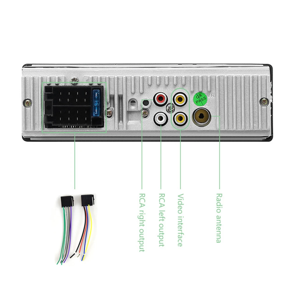 Radio Auto MP3/1DIN , SD, USB, FM, cu telecomandă / Display 4.1 / Ieșire amplificată 50WX4 Radio Auto MP3/1DIN , SD, USB, FM, cu telecomandă / Display 4.1 / Ieșire amplificată 50WX4