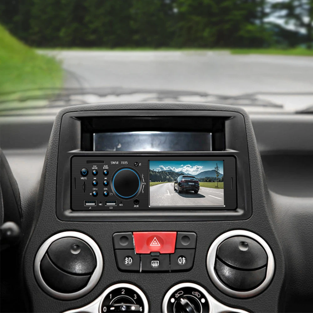 Radio Auto MP3/1DIN , SD, USB, FM, cu telecomandă / Display 4.1 / Ieșire amplificată 50WX4 Radio Auto MP3/1DIN , SD, USB, FM, cu telecomandă / Display 4.1 / Ieșire amplificată 50WX4