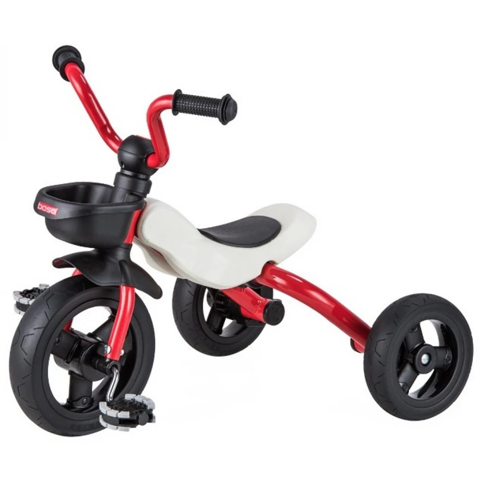 Bicicletă pentru copii cu trei roți / Tricicletă pliabilă cu pedale, scaun ergonomic și coșuleț de depozitare Bicicletă pentru copii cu trei roți / Tricicletă pliabilă cu pedale, scaun ergonomic și coșuleț de depozitare